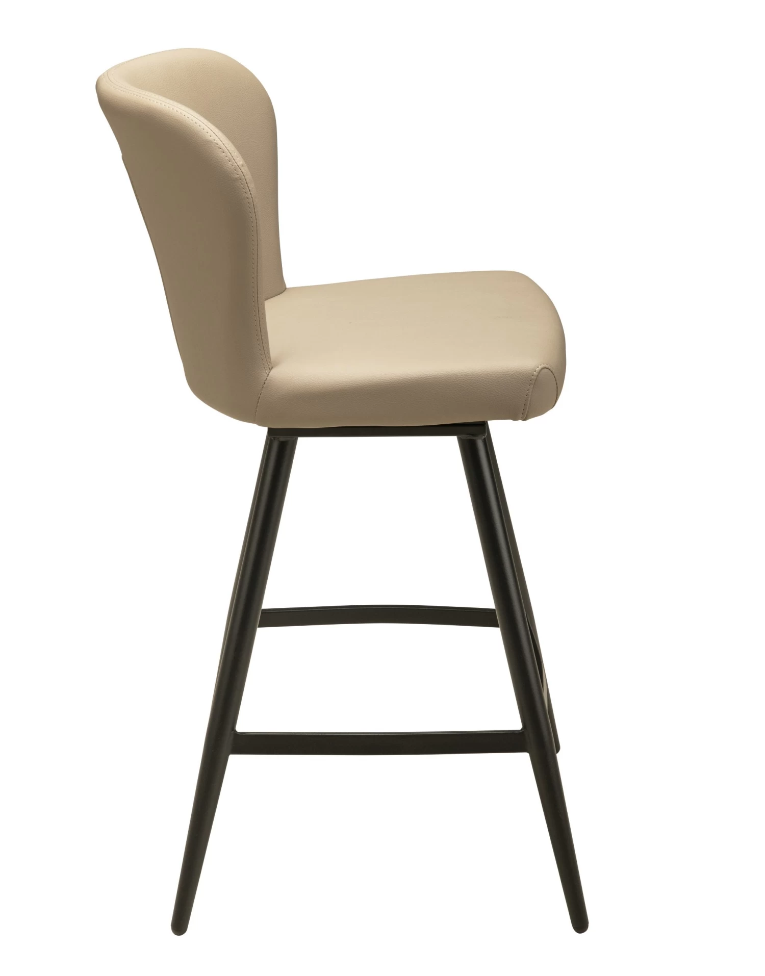 Janna Swivel Counter Stool - Lite Taupe 5 Janna Swivel Counter Stool - Lite Taupe - Image 3