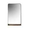 District Flats Mirror – Brushed Gold -Chic Furniture Shop dis 001 10