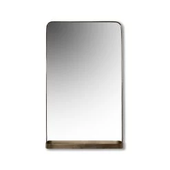District Flats Mirror – Brushed Gold