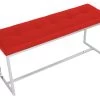 Padded Narrow Bench - Red 1 Padded Narrow Bench - Red -Chic Furniture Shop e30paddednarrowbenchred