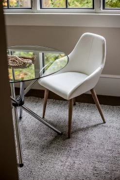 Tina Chair – White / White Oak 16 Tina Chair – White / White Oak -Chic Furniture Shop edie table tina chair white