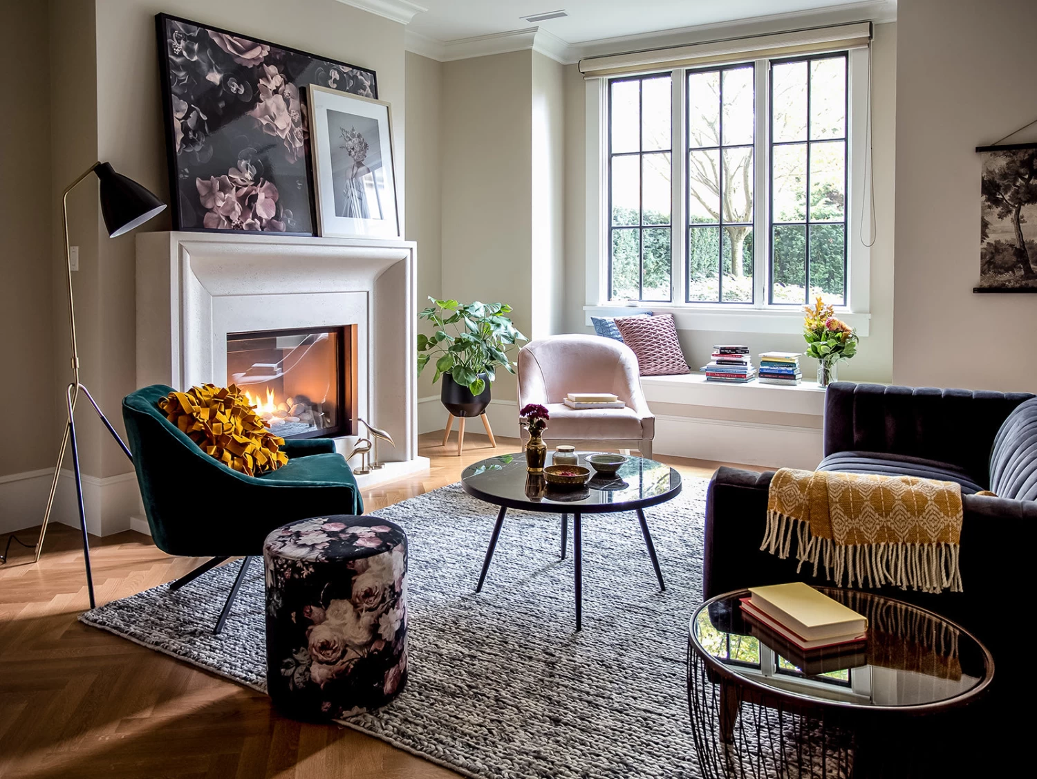 Cyclone Glass New Gold Accent Tables - Set Of 2 10 Cyclone Glass New Gold Accent Tables - Set Of 2 - Image 8