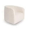 Helen Chair – Cream Bouclé -Chic Furniture Shop evita swivel chair creme boucle 1