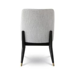 Fawcett Dining Chair – Taupe Boucle/Black Base -Chic Furniture Shop faw 003 wb 4