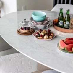 Saarinen 79" Oval Dining Table -Chic Furniture Shop flute table 2 360x360 1