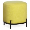Pender Pin Leg Upholstered Stool - Green -Chic Furniture Shop gr1