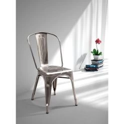Gunmetal Rochelle Chair 13 Gunmetal Rochelle Chair -Chic Furniture Shop gunmetal zuo dining chairs 108140 64 1000