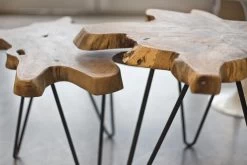 Natura Hairpin Nesting Table – Small -Chic Furniture Shop hairpin nesting beauty 1