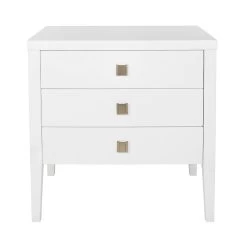 Katherine Accent Table – 3 Drawer Dresser – White 12 Katherine Accent Table – 3 Drawer Dresser – White -Chic Furniture Shop hara accent table 3 drawer dresser white 2