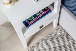 Katherine End Table - White 17 Katherine End Table - White -Chic Furniture Shop hara nightstand