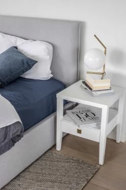 Katherine End Table - White 14 Katherine End Table - White -Chic Furniture Shop hara nightstand oscar lamp julia bed 600x900 1