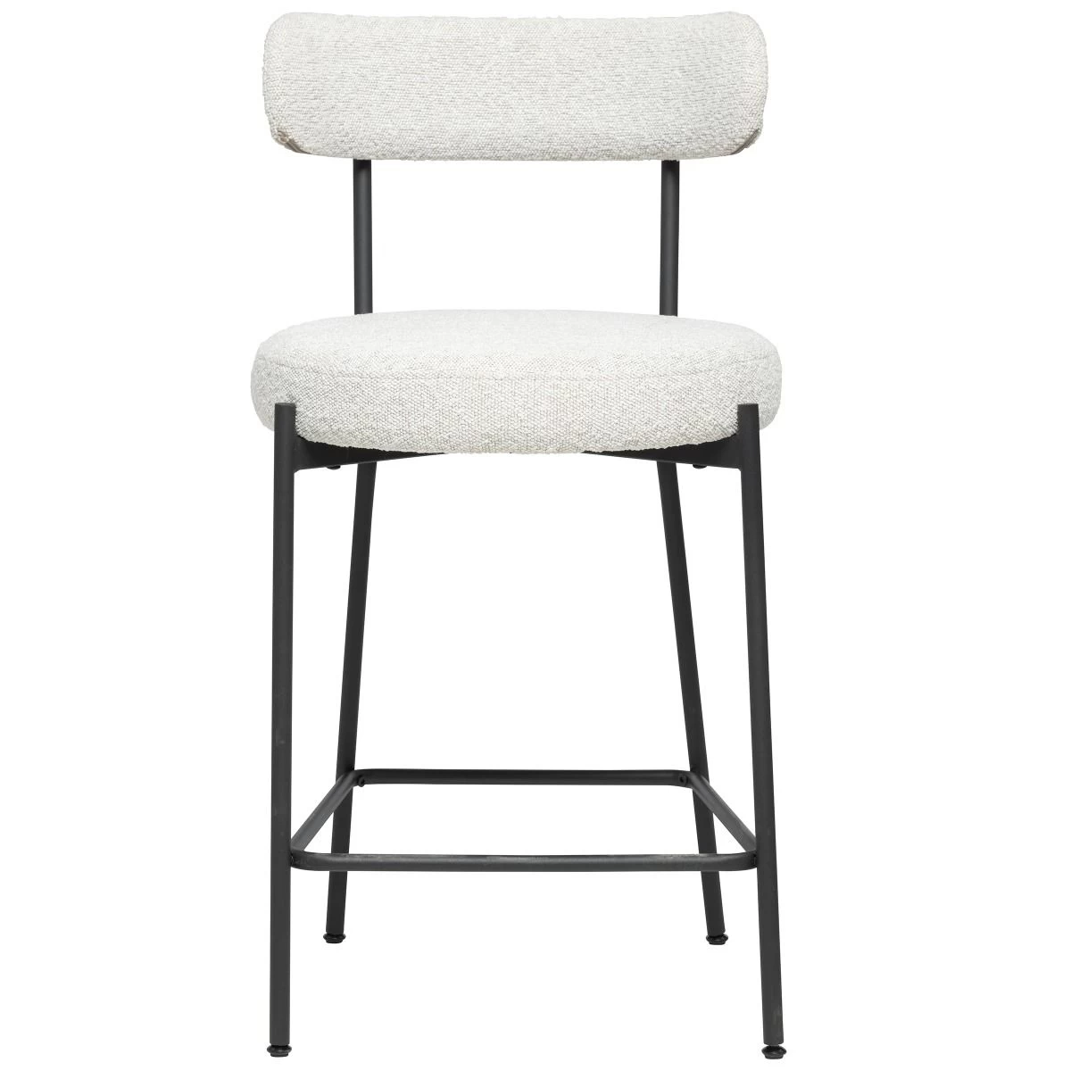 Molly Counter Stool - White Boucle 4 Molly Counter Stool - White Boucle - Image 2