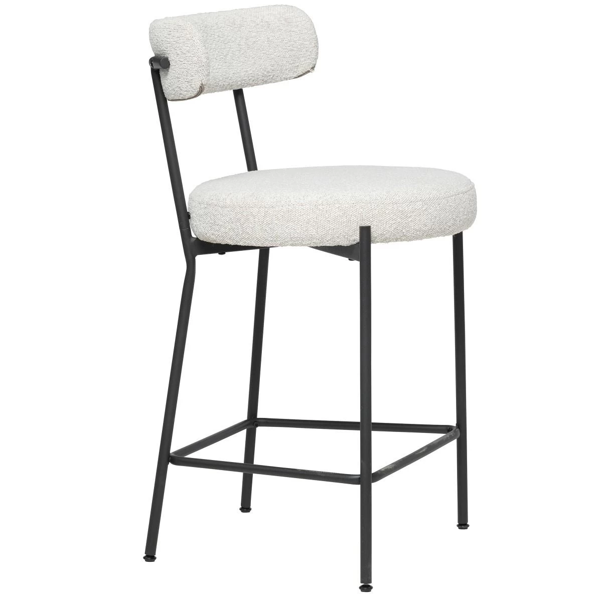 Molly Counter Stool - White Boucle 3 Molly Counter Stool - White Boucle
