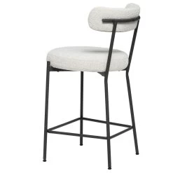 Molly Counter Stool - White Boucle 10 Molly Counter Stool - White Boucle -Chic Furniture Shop molly stool 4 1