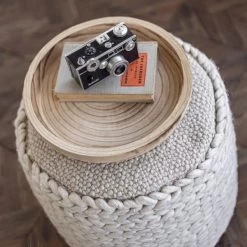 Bohemian Braid Small Pouf -Chic Furniture Shop nov 024 boh 058 l 600x600 1