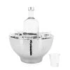 Kiro Hammered Vodka Chiller Set W/ Glasses -Chic Furniture Shop o1