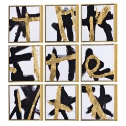 Traces Canvas Painting Set -Chic Furniture Shop ol1476 traces 02.100