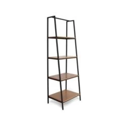 Prince Wood Bookshelf- Black Frame