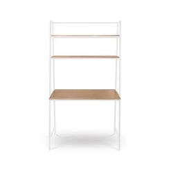 Prince Desk Shelf – White Frame -Chic Furniture Shop pri 012 wb 1