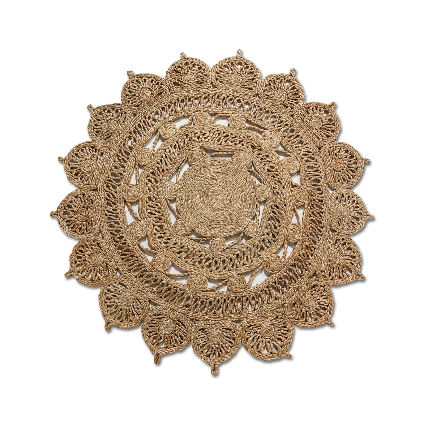 Dandelion 6ft Round Rug – Natural 3 Dandelion 6ft Round Rug – Natural