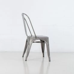 Gunmetal Rochelle Chair 12 Gunmetal Rochelle Chair -Chic Furniture Shop rochelle side chair side