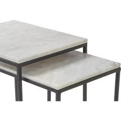 Chalmers Marble Nesting Tables (Set Of 2) -Chic Furniture Shop tax390 3