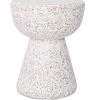 Terrazzo Concrete Stool -Chic Furniture Shop terrazzo concrete stool 1