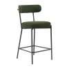 Molly Counter Stool - Green Boucle