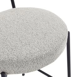 Molly Counter Stool - Grey Boucle -Chic Furniture Shop zc34612 1 2